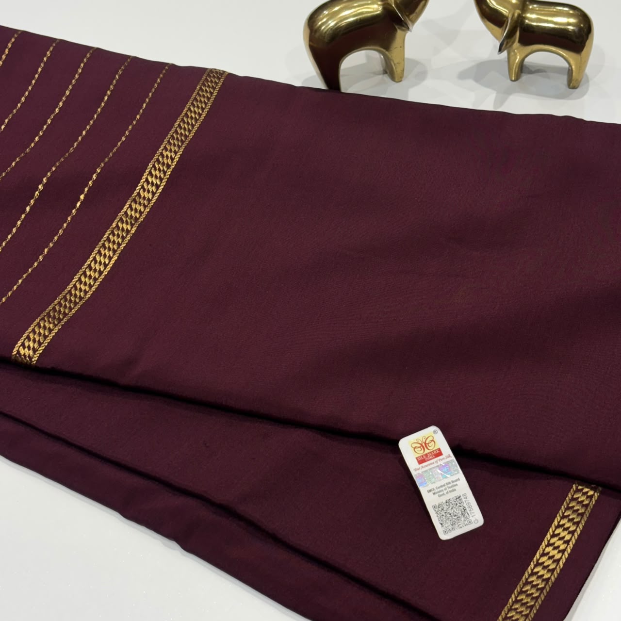 Pure Zari Mysore Silk Saree