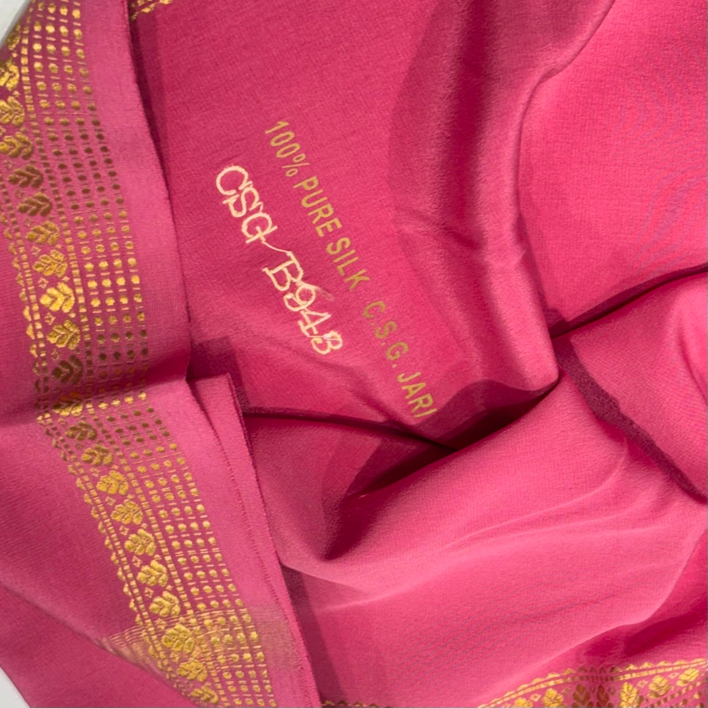 Pure Zari Mysore Silk Saree