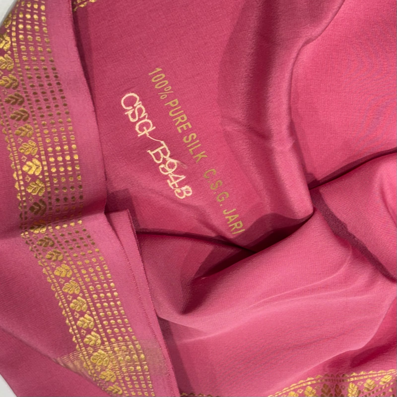 Pure Zari Mysore Silk Saree