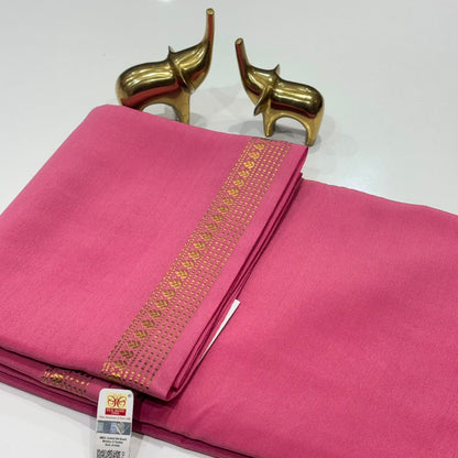 Pure Zari Mysore Silk Saree