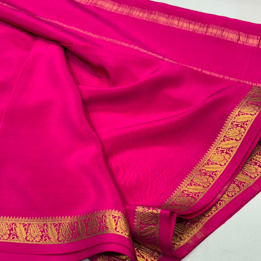 Pure Zari Mysore Silk Saree