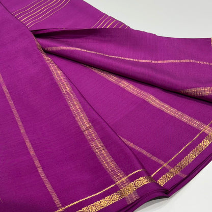 Pure Zari Mysore Silk Saree