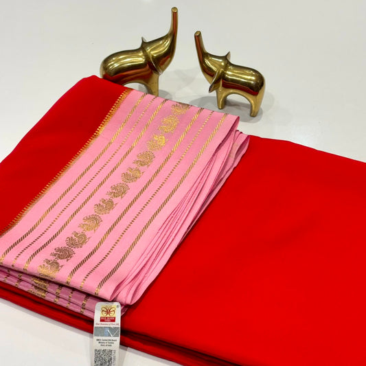 Pure Zari Mysore Silk Saree