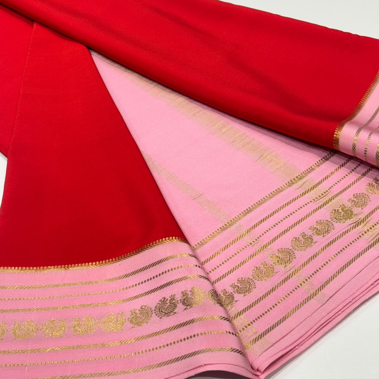 Pure Zari Mysore Silk Saree