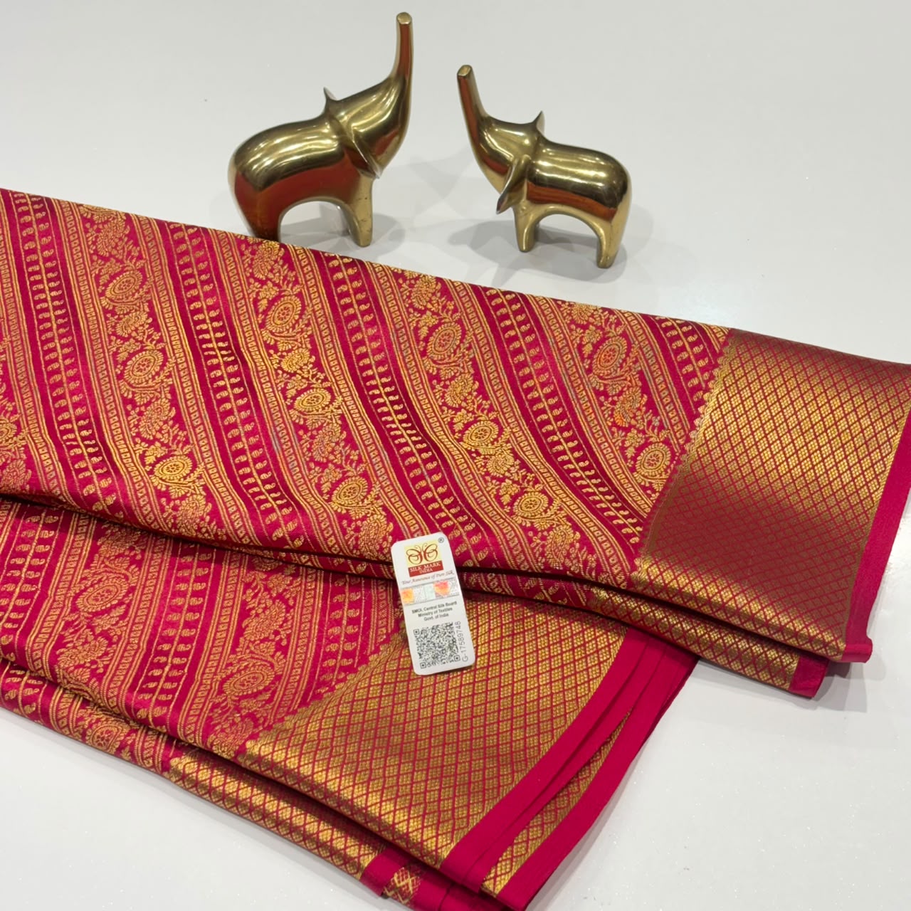 Brocade Pure Mysore Silk Saree