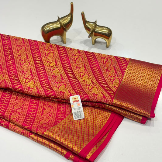 Brocade Pure Mysore Silk Saree