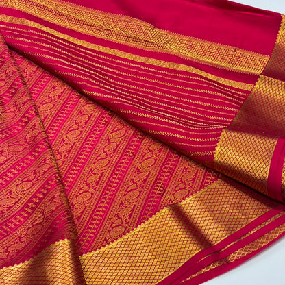 Brocade Pure Mysore Silk Saree