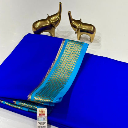 Pure Mysore Crepe Silk Saree