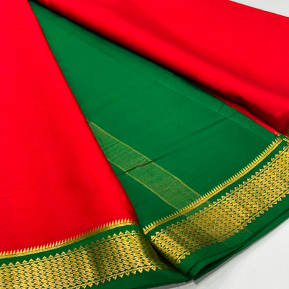 Pure Mysore Crepe Silk Saree