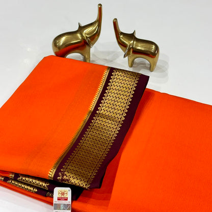 Pure Mysore Crepe Silk Saree