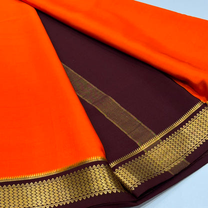 Pure Mysore Crepe Silk Saree