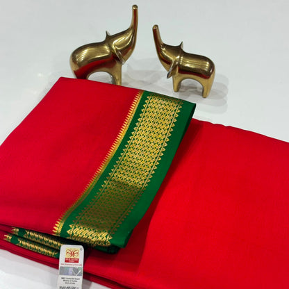 Pure Mysore Crepe Silk Saree