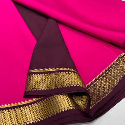Pure Mysore Crepe Silk Saree