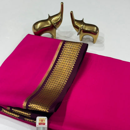 Pure Mysore Crepe Silk Saree