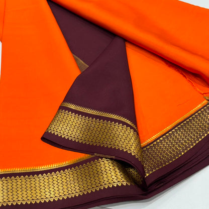 Pure Mysore Crepe Silk Saree