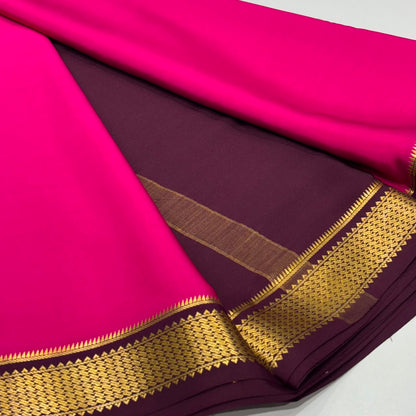 Pure Mysore Crepe Silk Saree