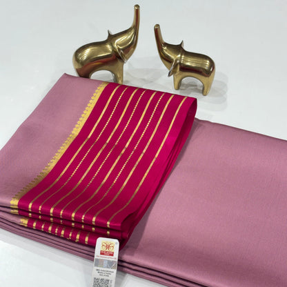 Pure Mysore Crepe Silk Saree