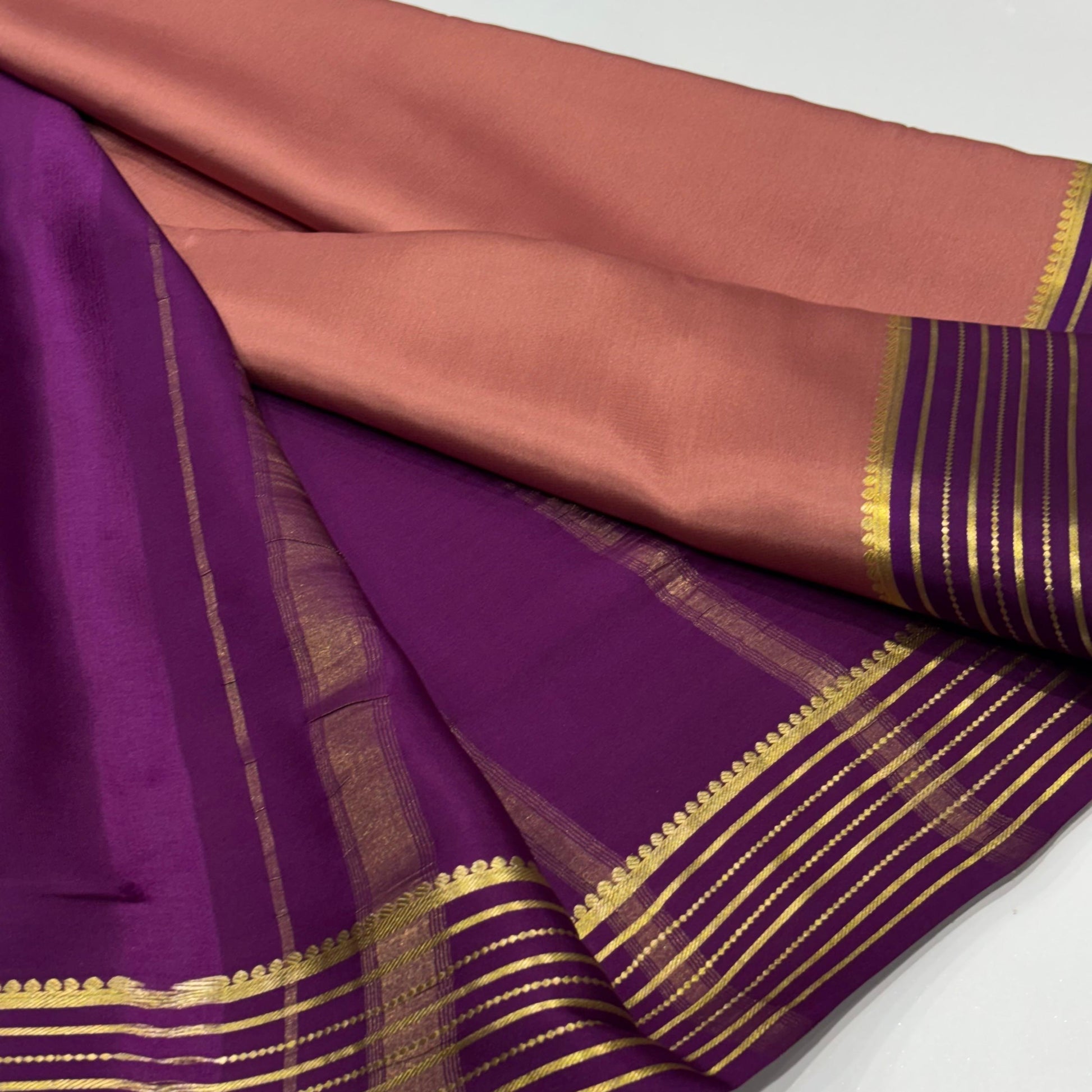 Pure Mysore Crepe Silk Saree