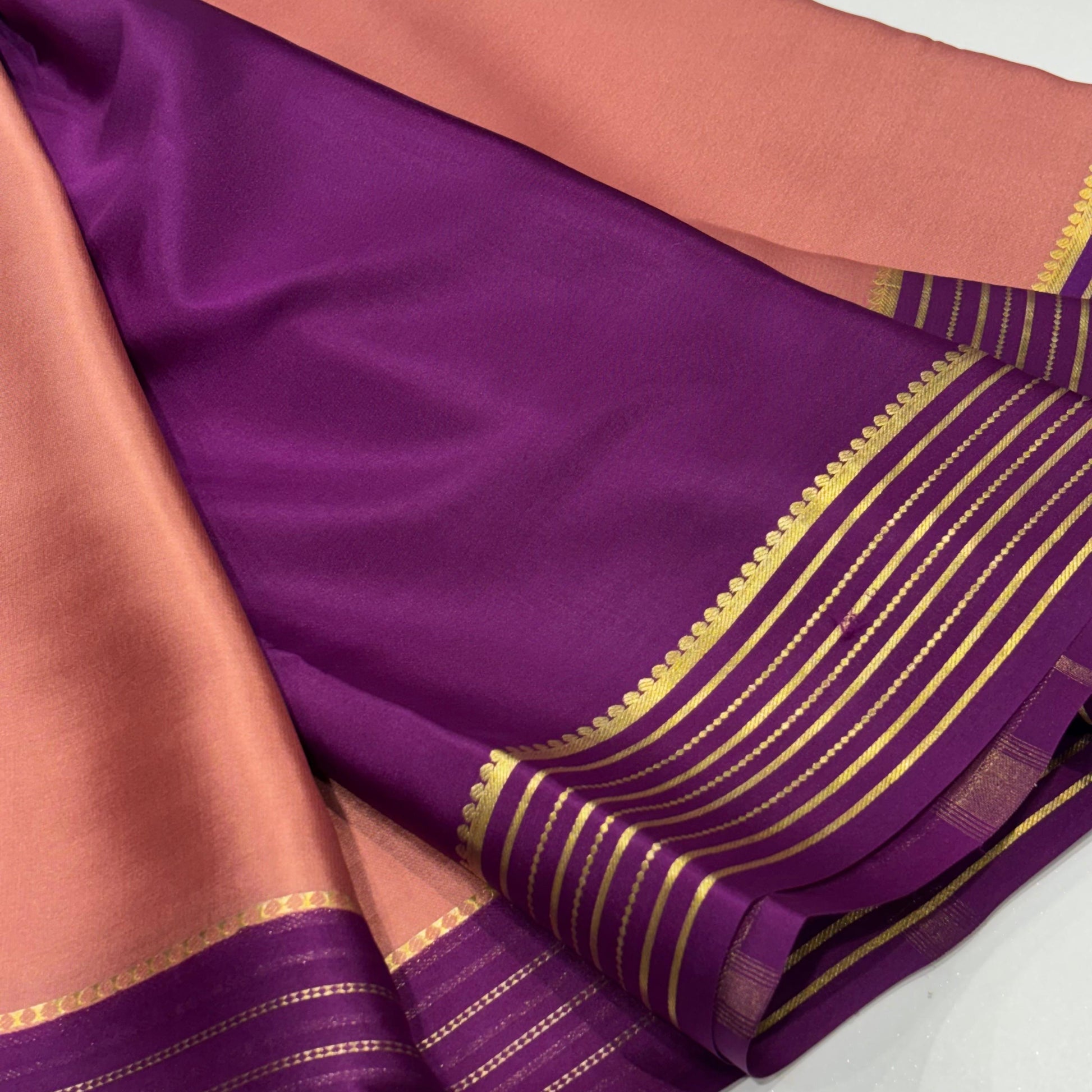 Pure Mysore Crepe Silk Saree