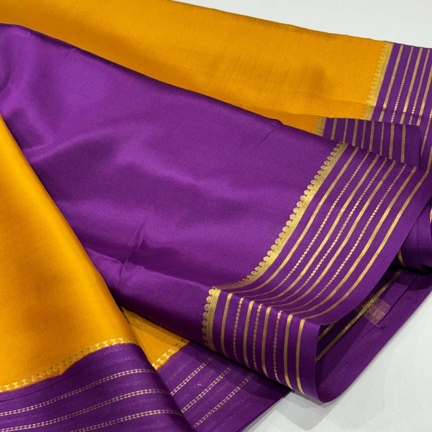 Pure Mysore Crepe Silk Saree