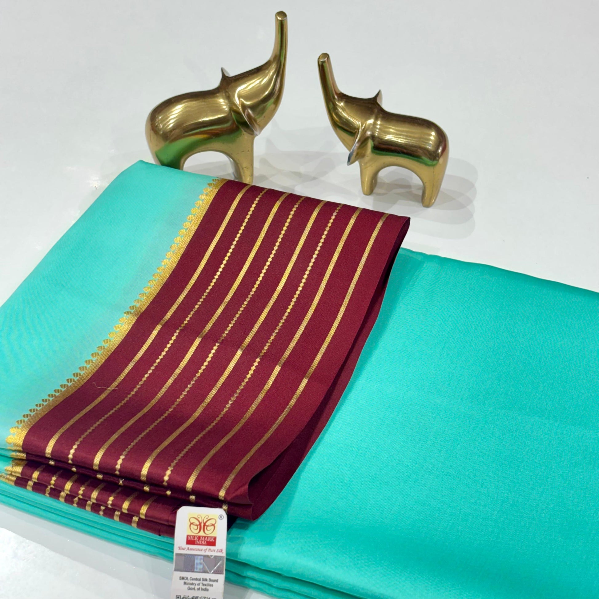 Pure Mysore Crepe Silk Saree