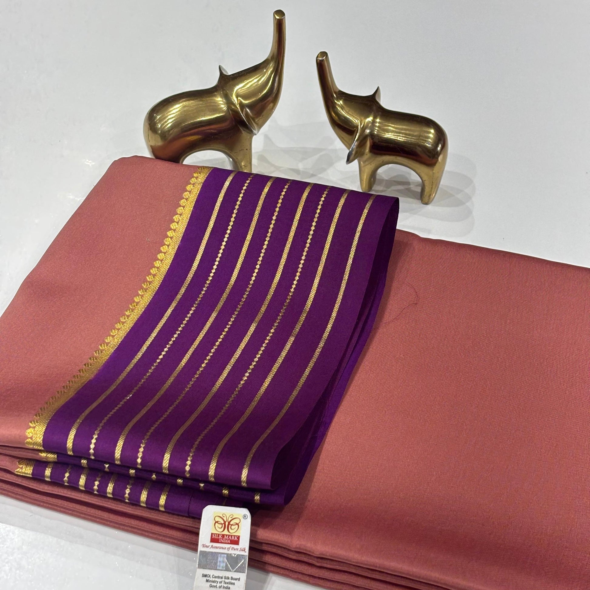 Pure Mysore Crepe Silk Saree