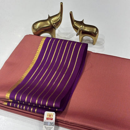 Pure Mysore Crepe Silk Saree
