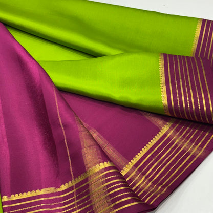 Pure Mysore Crepe Silk Saree