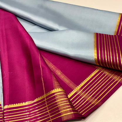 Pure Mysore Crepe Silk Saree