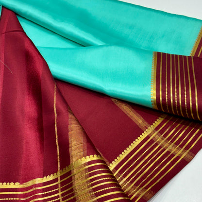 Pure Mysore Crepe Silk Saree