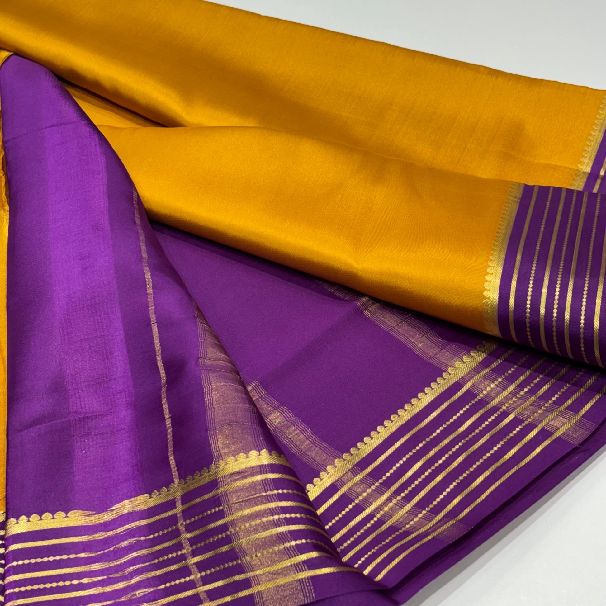 Pure Mysore Crepe Silk Saree