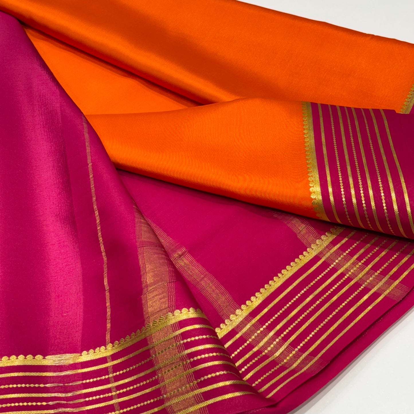 Pure Mysore Crepe Silk Saree