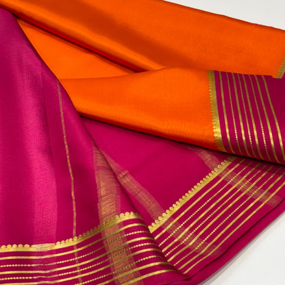 Pure Mysore Crepe Silk Saree