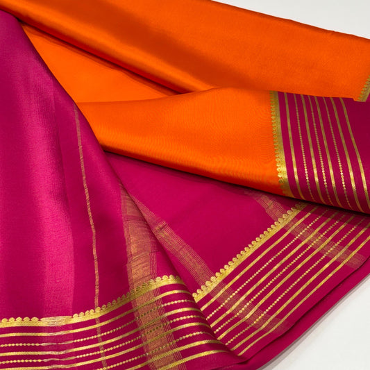 Pure Mysore Crepe Silk Saree