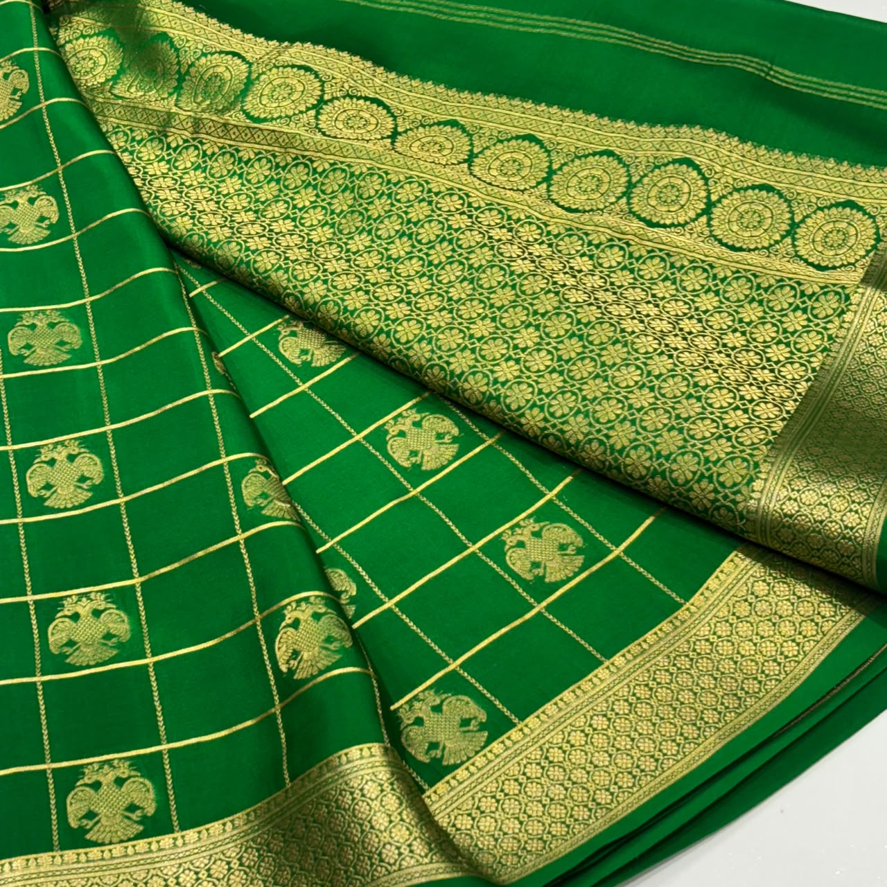 Pure Mysore Silk Saree
