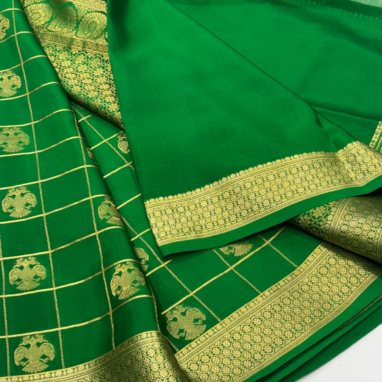 Pure Mysore Silk Saree