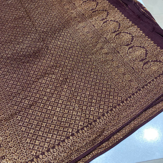 Banarasi Tussar Designer Saree