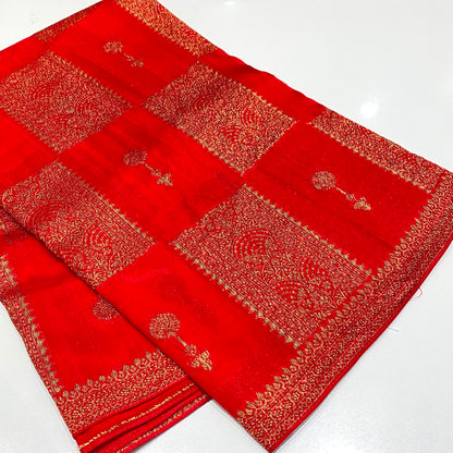 Banarasi Tussar Designer Saree