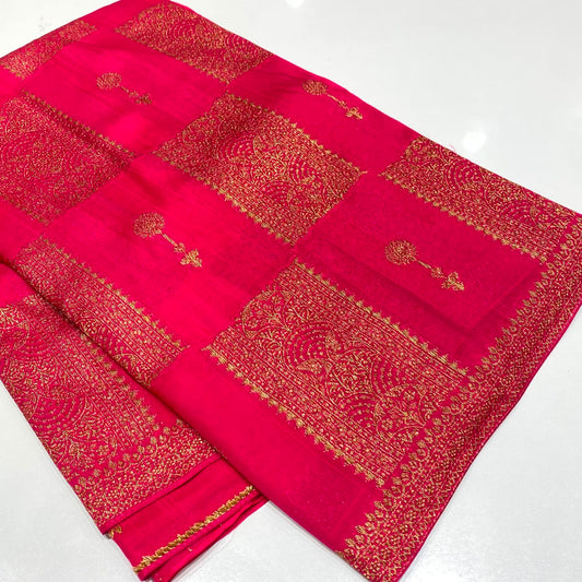 Banarasi Tussar Designer Saree