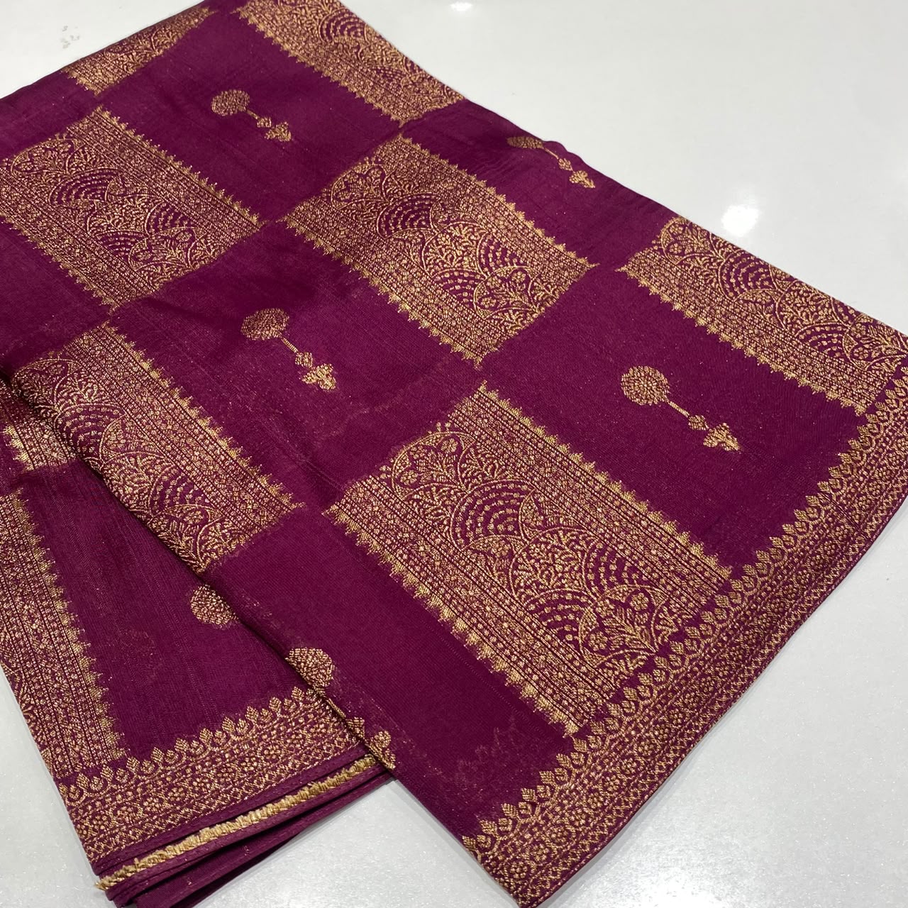 Banarasi Tussar Designer Saree