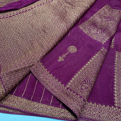 Banarasi Tussar Designer Saree
