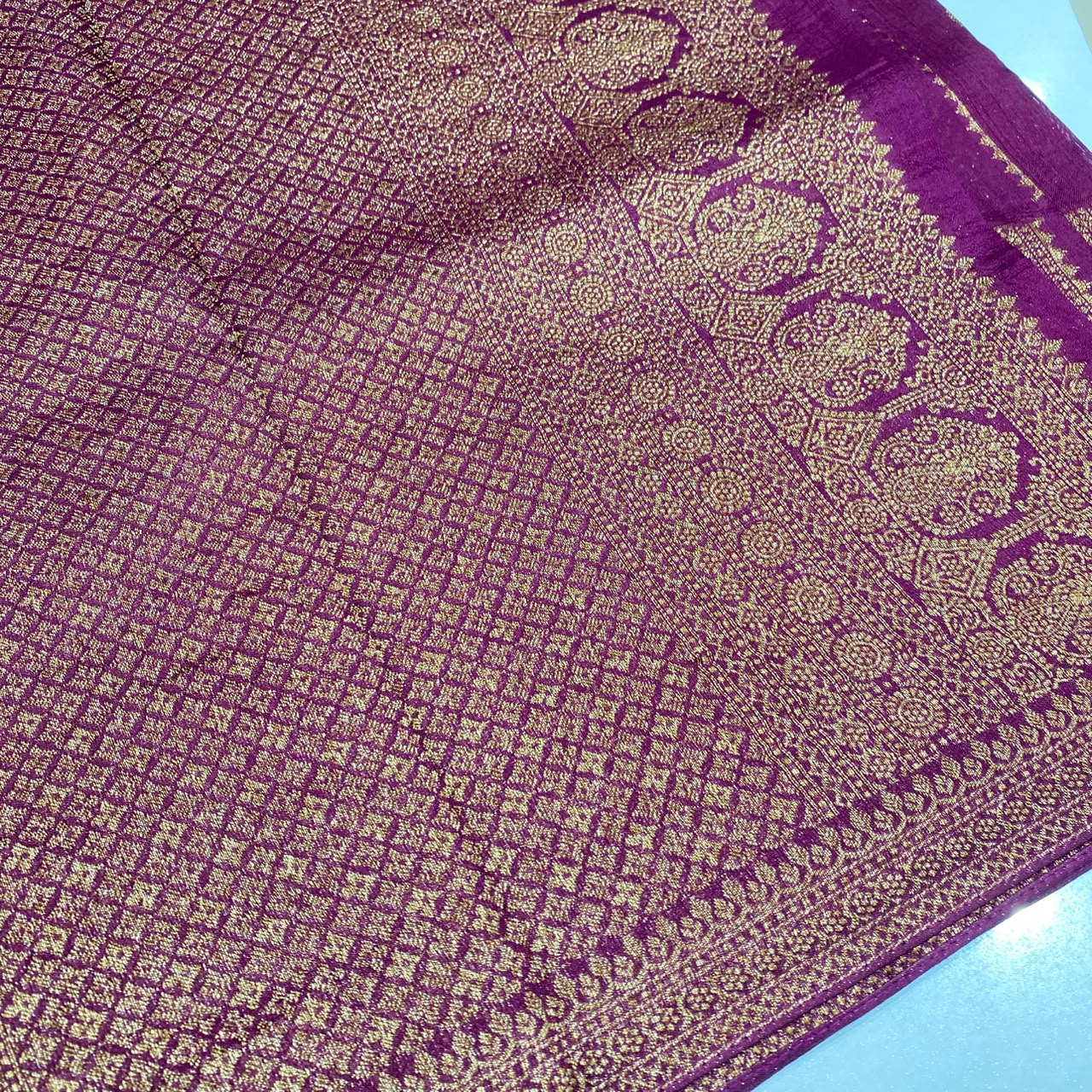 Banarasi Tussar Designer Saree