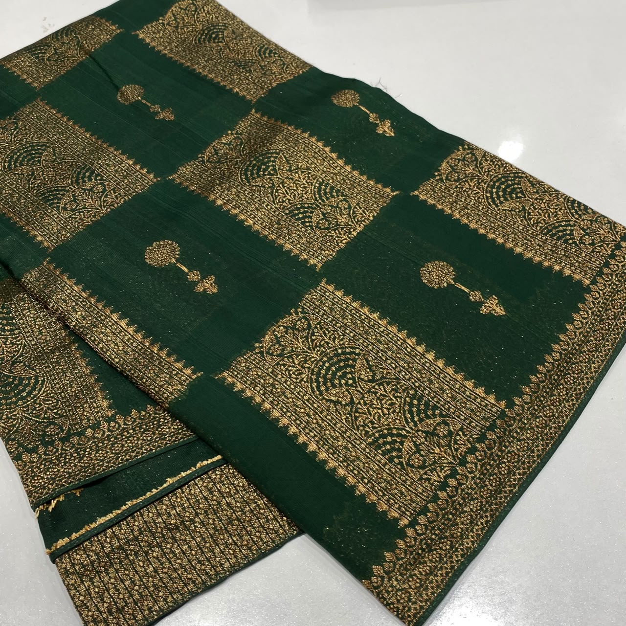 Banarasi Tussar Designer Saree