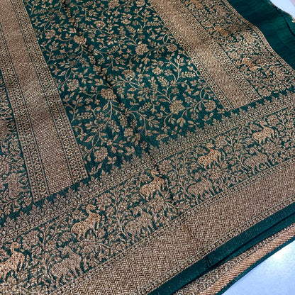 Banarasi Tussar Georgette Saree