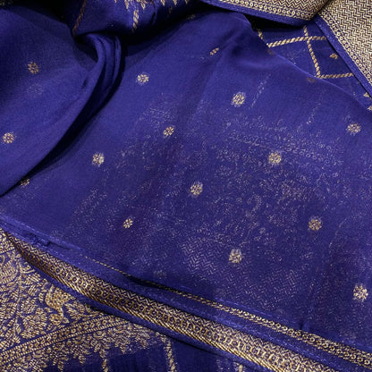 Banarasi Tussar Georgette Saree