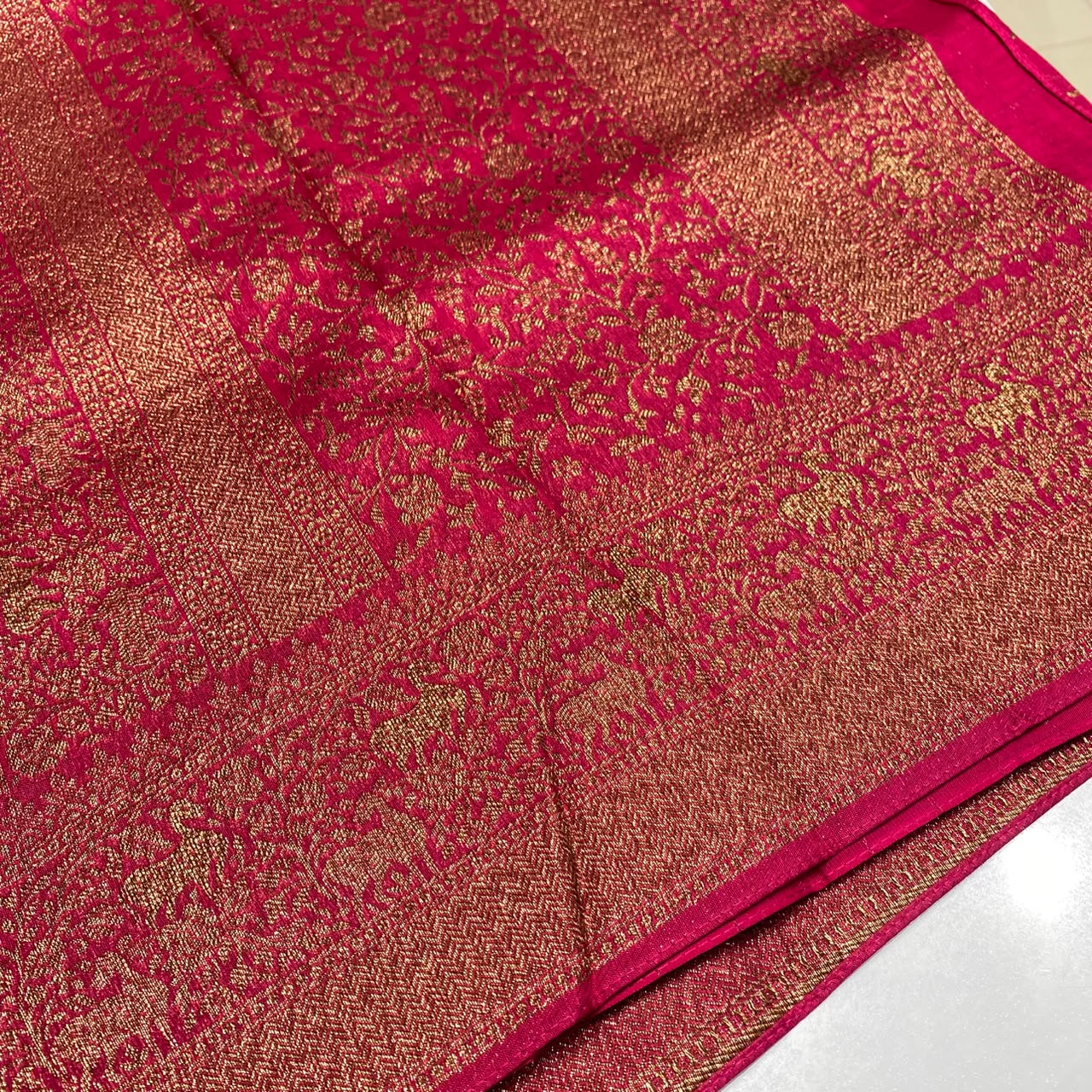 Banarasi Tussar Georgette Saree