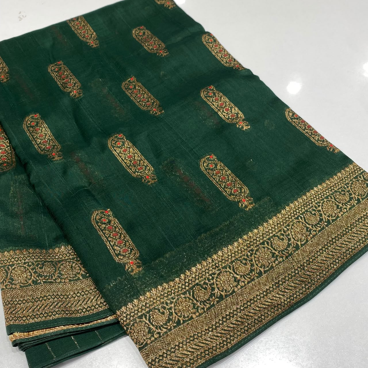 Banarasi Tussar Georgette Saree