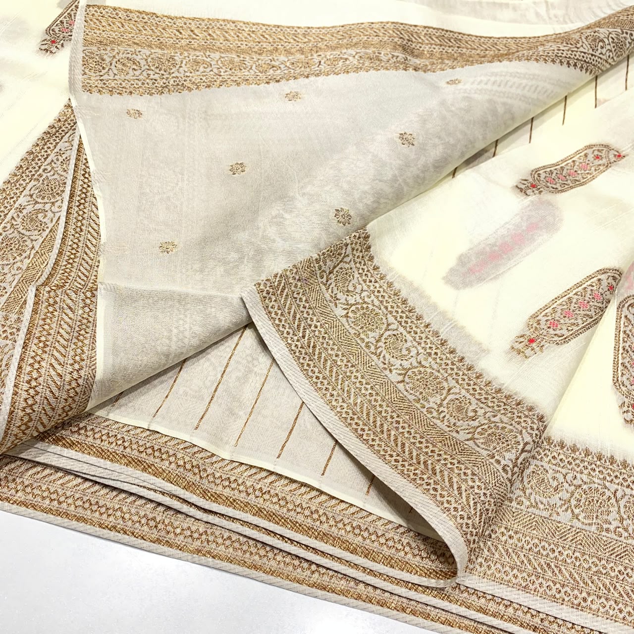 Banarasi Tussar Georgette Saree
