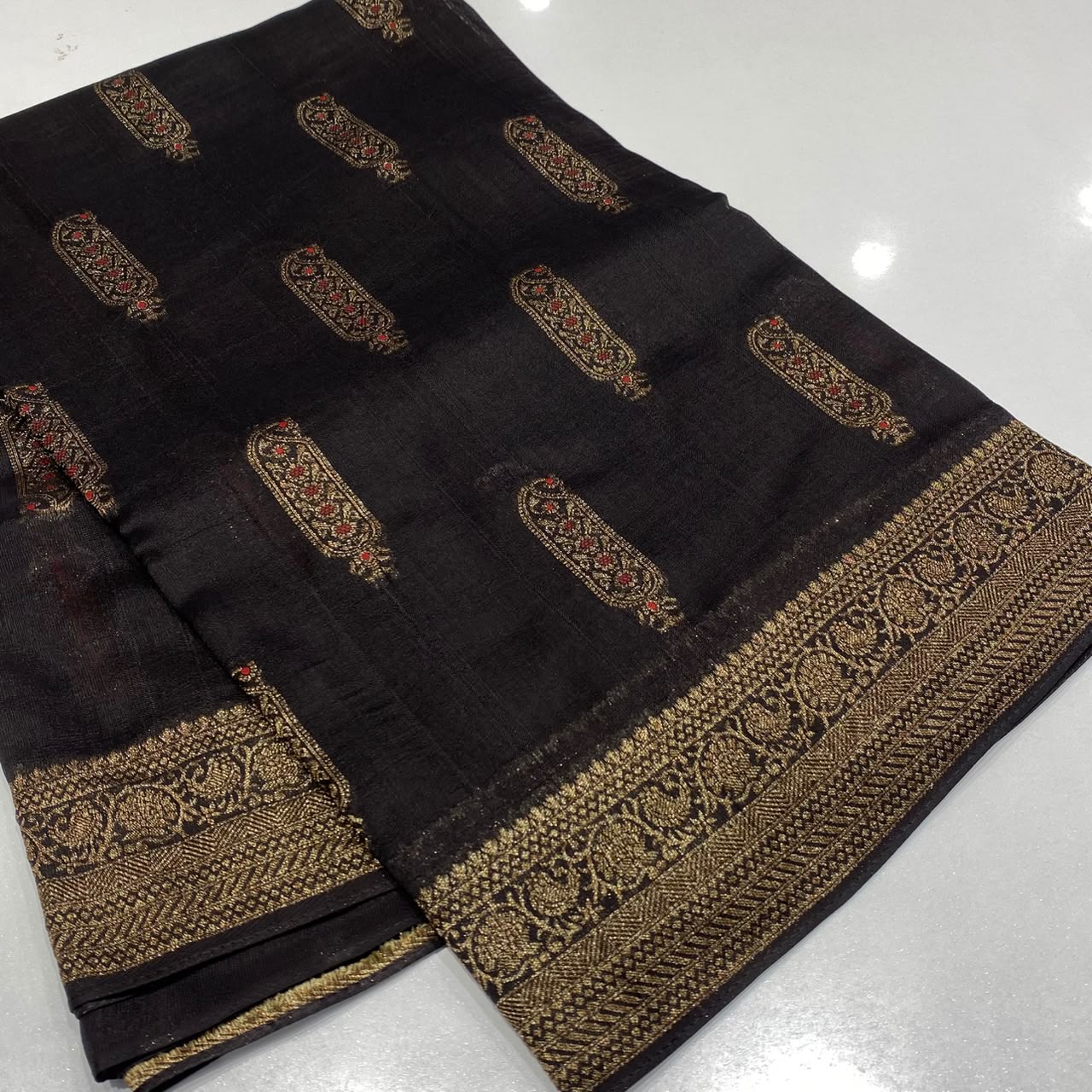 Banarasi Tussar Georgette Saree