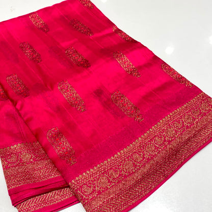 Banarasi Tussar Georgette Saree